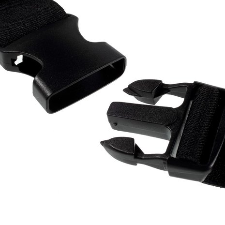 Running Belt Heupband voor Telefoon / Mobiel / iPhone Sport Hardloopband Heuptas  - Verstelbaar - Zwart