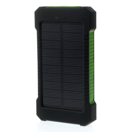 Zon oplaadbare draagbare groene solar powerbank outdoor accu