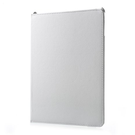 Witte iPad 2017 2018 hoesje case draaibare cover met standaard