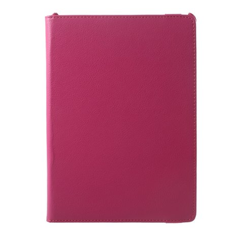 Roze iPad 2017 2018 case hoesje draaibare cover standaard