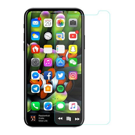 Tempered Glass Protector iPhone X XS 11 Pro Gehard Glas