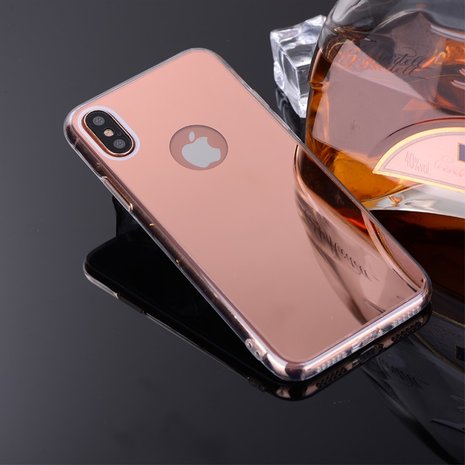 Spiegel mirror iPhone X XS hoesje case cover