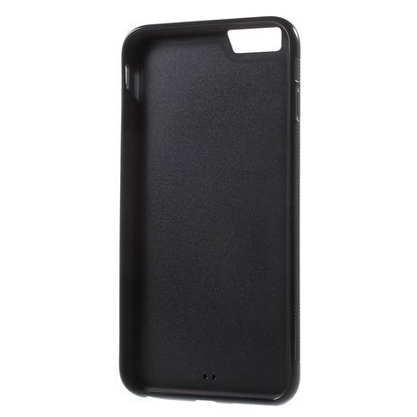Anti-Gravity case hands-free selfie cover zwart iPhone 6 Plus 6s Plus hoes nano coating