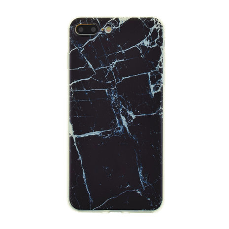 marmeren TPU hoesje iPhone 7 Plus 8 Plus cover