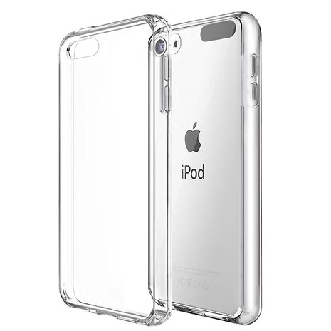 Decoratie Reproduceren Excentriek Transparant case TPU iPod Touch 5/6 doorzichtig hoesje
