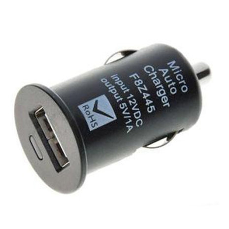USB Autolader Auto Oplader iPhone iPod oplaad adapter lader - Zwart