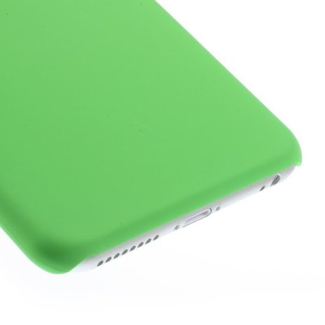 Stevige gekleurde hardcase iPhone 6 Plus 6s Plus Hoesje - Groen