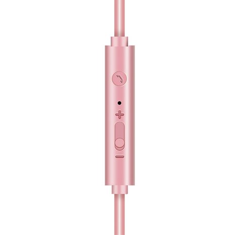 Joyroom Rose in-ear comfortabel headphones geluidsreducering Joyroom - Roze