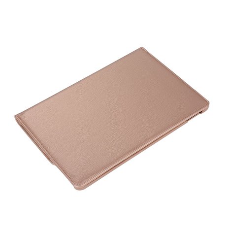 Lederen iPad Air 3 (2019) & iPad Pro 10.5 inch draaibaar cover case - Goud Standaard