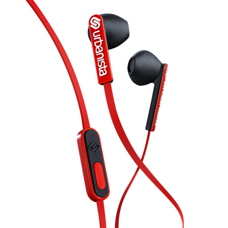 Urbanista San Francisco oortjes earphones - Rood