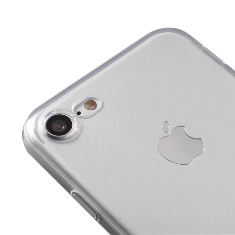 Transparant TPU hoesje iPhone 7 8 SE 2020 SE 2022 case - Doorzichtig