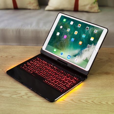 QWERTY Keyboard toetsenbord bluetooth case backlight iPad Pro 10.5 inch & iPad Air 3 (2019)