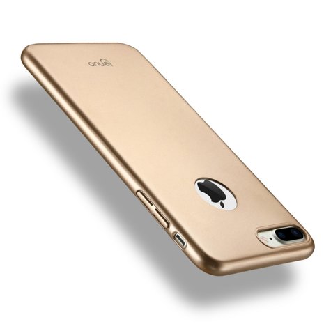 Lenuo extra slim case iPhone 7 Plus 8 Plus hoesje - Goud