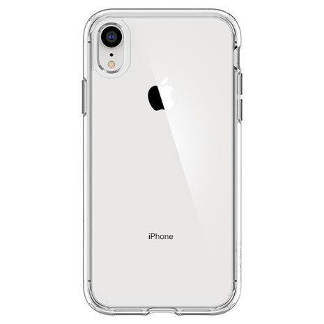 Lauw ergens Beangstigend Spigen Ultra Hybrid case iPhone XR doorzichtig hoesje - Transparant