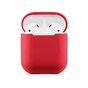 Soft Silicone hoesje voor Apple AirPods Case - Rood