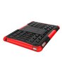 Bandprofiel hoes grip kickstand TPU kunststof iPad mini 4 5 Case - Rood