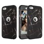 Armor Hoesje Anti-dust Marble iPod Touch 5 6 7 - Zwart marmer