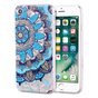 Mandala Diamanten look Hoesje iPhone 7 8 SE 2020 SE 2022 - Blauw