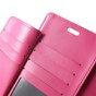 Mercury Goospery Rich Walletcase 7 Pasjes Kunstlederen iPhone XS Max hoesje - Roze