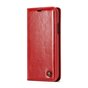 Caseme Kunstleer Wallet pasjeshouder hoesje iPhone XR case - rood