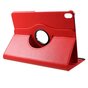 Lederen Litchi Grain iPad Pro 12.9-inch 2018 Hoes Draaibare Case met Cover - Rood