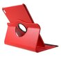 Lederen Litchi Grain iPad Pro 12.9-inch 2018 Hoes Draaibare Case met Cover - Rood