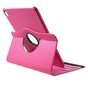 Lederen Litchi Grain iPad Pro 12.9-inch 2018 Hoes Draaibare Case met Cover - Roze