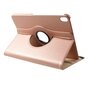 Lederen Litchi Grain hoes draaibaar standaard iPad Pro 11-inch 2018 - Ros&eacute; Goud