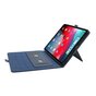 Lederen iPad Pro 12.9-inch 2018 Case met Cover Hoes Wallet Portemonnee - Blauw