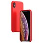 Baseus Original LSR Series Liquid Silicone Gel Case iPhone X XS Hoes - Rood