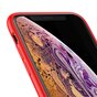 Baseus Original LSR Series Liquid Silicone Gel Case iPhone XS Max Hoes - Rood