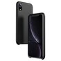 Baseus Original LSR Series Liquid Silicone Gel Case iPhone XR Hoes - Zwart