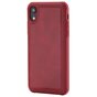 Magnetisch Rood Leren Hoesje iPhone XR - Rood