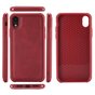 Magnetisch Rood Leren Hoesje iPhone XR - Rood