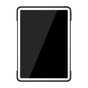 Hybride TPU Polycarbonaat geschikt voor iPad Pro 11-inch 2018 Case Hoes - Profiel Zwart Standaard