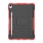 Hybride TPU Polycarbonaat iPad Pro 11-inch 2018 Case Hoes - Profiel Rood Standaard