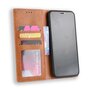 Vintage Wallet Stijl Kunstleer leder Cover Case iPhone XS Max hoesje - Bruin