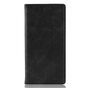 Vintage case bookcase kunstleer wallet iPhone 7 Plus 8 Plus hoesje - Zwart