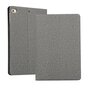 Jeans spijkerstof beschermhoes flipcase TPU iPad mini 4 5 - Grijs