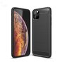 Carbon Armor beschermhoes shockproof TPU iPhone 11 Pro Max - Zwart