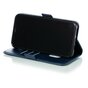 Leren Wallet Bookcase hoesje portemonnee iPhone 11 Pro Max - Blauw
