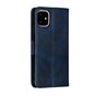 Leren Wallet Bookcase hoesje portemonnee iPhone 11 - Blauw