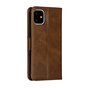 Leren Wallet Bookcase hoesje portemonnee iPhone 11 - Bruin