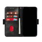Leren Wallet Bookcase hoesje portemonnee iPhone 11 Pro - Zwart