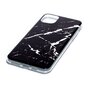Marmer Patroon Natuursteen Zwart Hoesje Case iPhone 11 Pro Max