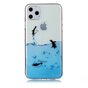 Pinguin hoesje TPU case iPhone 11 Pro Max - Transparant