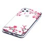 Bloemen Roze Takken Natuur Hoesje Case TPU iPhone 11 Pro Max- Transparant