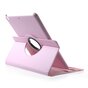 Bescherming 360 draai kunstleer hoes flip - iPad 2017 2018 - Roze