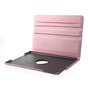 Bescherming 360 draai kunstleer hoes flip - iPad 2017 2018 - Roze