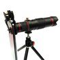 HD 4K 22X Zoom Telephoto Telescooplens voor je telefoon + Tripod - Zwart